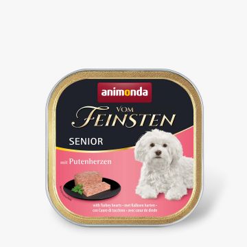 Animonda Dog vom Feinsten Senior Putenherz 150g (Menge: 22 je Bestelleinheit) Animonda Dog vom Feinsten Senior Putenherz 150g (Menge: 22 je Bestelleinheit)