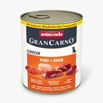 Animonda Dog GranCarno Junior Rind & Huhn 800g (Menge: 6 je Bestelleinheit)