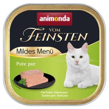 Animonda Cat vom Feinsten Mildes Menü Pute pur 100g (Menge: 32 je Bestelleinheit) Animonda Cat vom Feinsten Mildes Menü Pute pur 100g (Menge: 32 je Bestelleinheit)