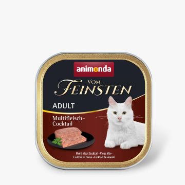 Animonda Cat vom Feinsten Adult Multifleisch-Cocktail 100g (Menge: 32 je Bestelleinheit) Animonda Cat vom Feinsten Adult Multifleisch-Cocktail 100g (Menge: 32 je Bestelleinheit)