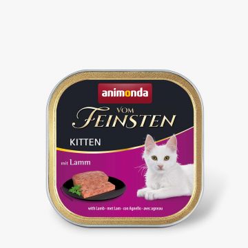 Animonda Cat vom Feinsten Kitten Lamm 100g (Menge: 32 je Bestelleinheit) Animonda Cat vom Feinsten Kitten Lamm 100g (Menge: 32 je Bestelleinheit)