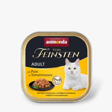 Animonda Cat vom Feinsten mit Pute in Tomatensauce 100g (Menge: 32 je Bestelleinheit) Animonda Cat vom Feinsten mit Pute in Tomatensauce 100g (Menge: 32 je Bestelleinheit)