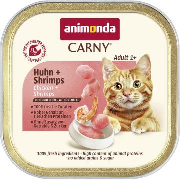 Animonda Cat Carny Adult Huhn & Shrimps 85g (Menge: 32 je Bestelleinheit)