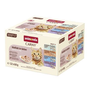 Animonda Cat Carny Fine Fillets Adult Vielfalt in Gelee 60g