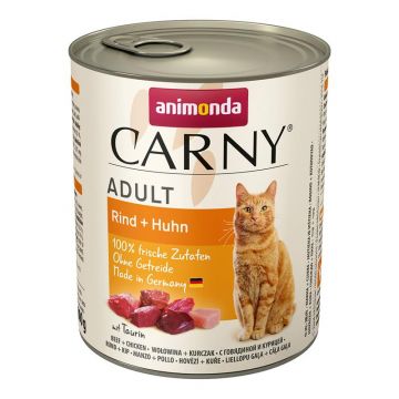 Animonda Cat Carny Adult Rind & Huhn 800g (Menge: 6 je Bestelleinheit) Animonda Cat Carny Adult Rind & Huhn 800g (Menge: 6 je Bestelleinheit)