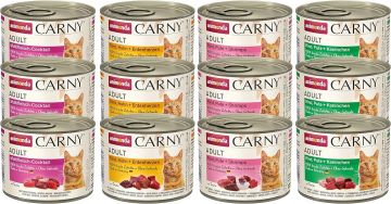 Animonda Cat Carny Adult Mixpaket 2 Kräftige Variation 12x200g Animonda Cat Carny Adult Mixpaket 2 Kräftige Variation 12x200g