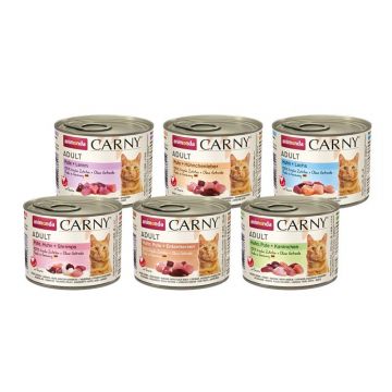 Animonda Cat Carny Adult Mixpaket 3 6 x 200g Animonda Cat Carny Adult Mixpaket 3 6 x 200g