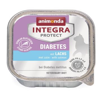 Animonda Cat Integra Protect Adult Diabetes mit Lachs 100g (Menge: 16 je Bestelleinheit) Animonda Cat Integra Protect Adult Diabetes mit Lachs 100g (Menge: 16 je Bestelleinheit)