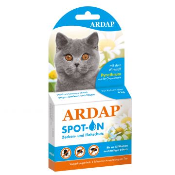 Ardap Spot-On für Katzen über 4 kg 3 x 0.8 ml