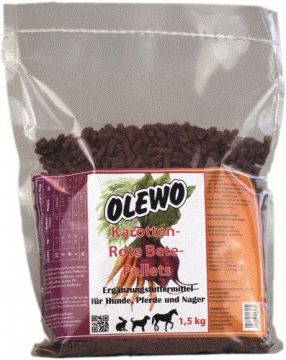 OLEWO Karotten-Rote Bete-Pellets 1,5 kg