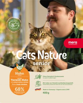 Mera Cat Nature Senior Huhn 400g