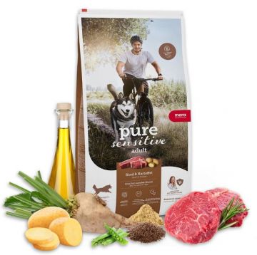 Mera Dog Pure Sensitive Fresh Meat Rind & Kartoffel 4kg