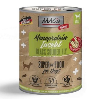 MACs Dog Mono Insekten 750g (Menge: 6 je Bestelleinheit)