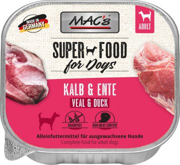 MACs Dog Kalb & Ente 150g (Menge: 10 je Bestelleinheit)
