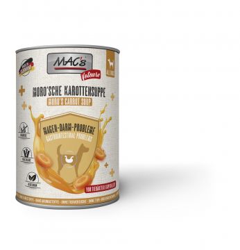 MACs Dog Vetcare Moro‘sche Karottensuppe 400g (Menge: 6 je Bestelleinheit) MACs Dog Vetcare Moro‘sche Karottensuppe 400g (Menge: 6 je Bestelleinheit)