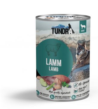 Tundra Dog Dose Lamm 400g (Menge: 6 je Bestelleinheit)