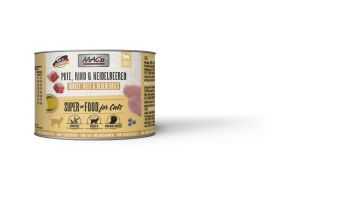 MACs Cat Pute, Rind & Heidelbeeren 200g (Menge: 6 je Bestelleinheit) MACs Cat Pute, Rind & Heidelbeeren 200g (Menge: 6 je Bestelleinheit)