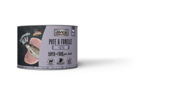 MACs Cat Feinschmecker Pute & Forelle 200g (Menge: 6 je Bestelleinheit) MACs Cat Feinschmecker Pute & Forelle 200g (Menge: 6 je Bestelleinheit)