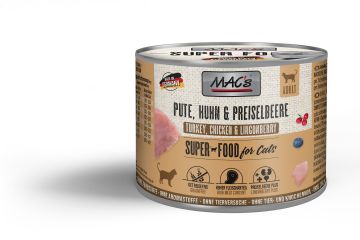Macs Cat Pute, Huhn & Preiselbeere 200g (Menge: 6 je Bestelleinheit) Macs Cat Pute, Huhn & Preiselbeere 200g (Menge: 6 je Bestelleinheit)