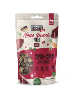 MACs Dog Mono Snack Pferd 100g (Menge: 9 je Bestelleinheit) MACs Dog Mono Snack Pferd 100g (Menge: 9 je Bestelleinheit)