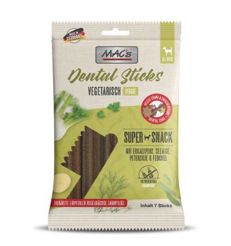MACs Dog Dental Sticks Vegetarisch 180g MACs Dog Dental Sticks Vegetarisch 180g