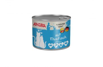 AMORA Cat Fleisch Pur mit Thunfisch 200g (Menge: 6 je Bestelleinheit) AMORA Cat Fleisch Pur mit Thunfisch 200g (Menge: 6 je Bestelleinheit)