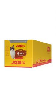 JosiCat Paté Beef 100g (Menge: 32 je Bestelleinheit) JosiCat Paté Beef 100g (Menge: 32 je Bestelleinheit)