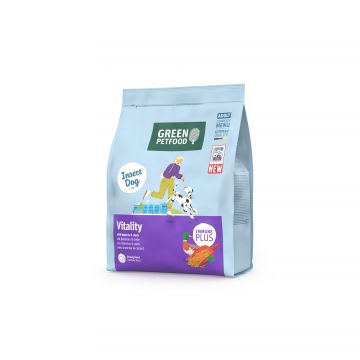 Green Petfood Dog Vitality with Insects 900 g (Menge: 5 je Bestelleinheit) Green Petfood Dog Vitality with Insects 900 g (Menge: 5 je Bestelleinheit)