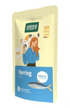 Green Petfood Cat Pat&eacute; Herring 85g (Menge: 8 je Bestelleinheit)