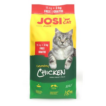 JosiCat Crunchy Chicken 15+3kg