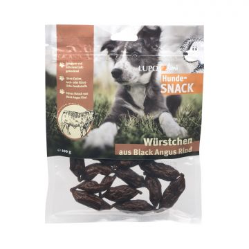 Luposan Lupolini Hundewürstchen Black Angus Rind 100g