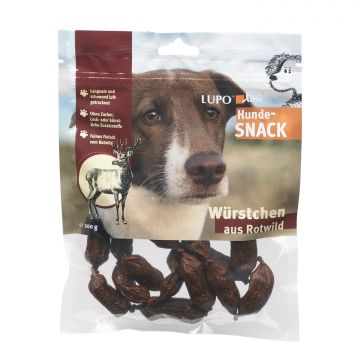 Luposan Lupolini Hundewürstchen Rotwild 100g