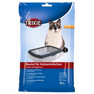 Trixie Katzentoilettenbeutel, XL: bis 56 × 71 cm, 10 St. Trixie Katzentoilettenbeutel, XL: bis 56 × 71 cm, 10 St.