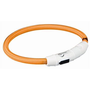 Trixie Flash Leuchtring USB orange XS-S 35 cm/7 mm Trixie Flash Leuchtring USB orange XS-S 35 cm/7 mm