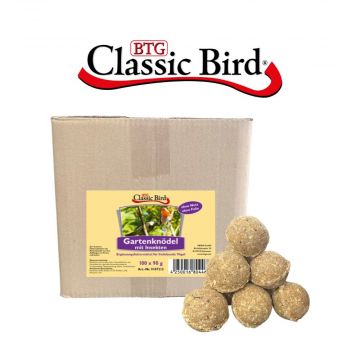 Classic Bird Gartenknödel mit Insekten 100 Stück ohne Netz & ohne Folie