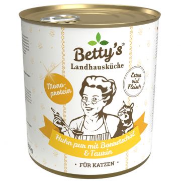 Betty`s Landhausk&uuml;che Huhn pur 800g (Menge: 6 je Bestelleinheit)