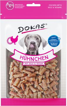 Dokas Dog Hühnchen mit Reis und Sesam 70 g (Menge: 12 je Bestelleinheit)