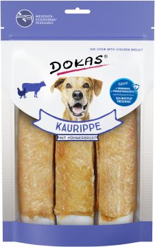 Dokas Dog Kaurippe mit Hühnerbrustfilet 210 g (Menge: 10 je Bestelleinheit)