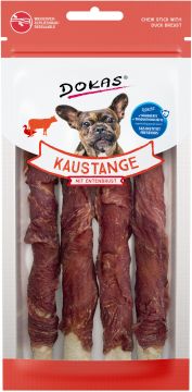 Dokas Dog Kaustange mit Entenbrust 50g (Menge: 10 je Bestelleinheit)