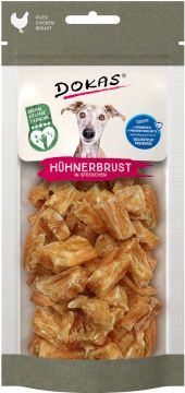 Dokas Hunde Snack Hühnerbrust in Stücken 50g - welfare chicken (Menge: 11 je Bestelleinheit)