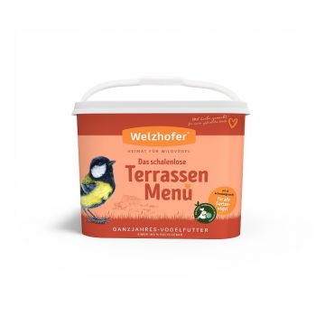 Welzhofer Bird Terrassen Men&uuml; 5 kg im Kunststoffeimer