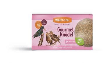 Welzhofer Bird Gourmetknödel &quote;Der Riesige Aufbaufutter&quote; 2x500g ohne Netz (Menge: 6 je Bestelleinheit)
