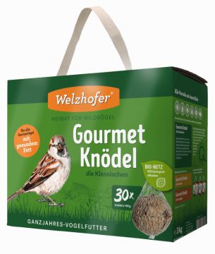 Welzhofer Bird Gourmetknödel &quote;Die Klassischen&quote; 1x (30x100g) im BIO-Netz