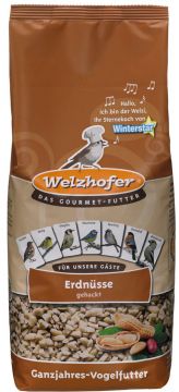 Welzhofer Bird Erdnüsse gehackt 2kg (Menge: 8 je Bestelleinheit)