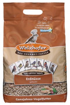Welzhofer Bird Erdnüsse gehackt 4kg (Menge: 4 je Bestelleinheit)