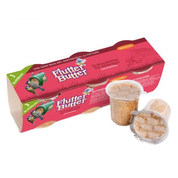 Welzhofer Flutter Butter mit Fr&uuml;chten 3x140 g