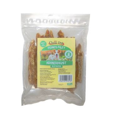 Classic Dog Feines Filet H&uuml;hnerbruststreifen 250g