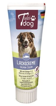 Tubi Dog Delikatess - Lachscreme 75g Tubi Dog Delikatess - Lachscreme 75g