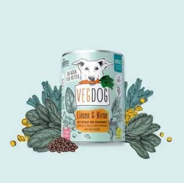VEGDOG ADULT Linsen und Hirse 400g (Menge: 6 je Bestelleinheit) VEGDOG ADULT Linsen und Hirse 400g (Menge: 6 je Bestelleinheit)