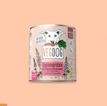 VEGDOG Sensitive Lupinenprotein 800g (Menge: 6 je Bestelleinheit) VEGDOG Sensitive Lupinenprotein 800g (Menge: 6 je Bestelleinheit)